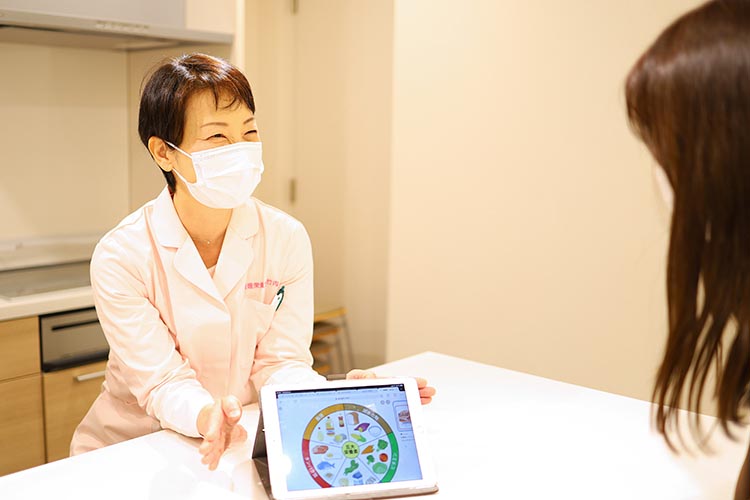 医師による栄養指導オーダー